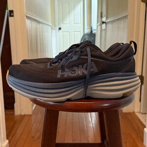 Hoka Men's Bondi 8 - Midnight Blue/Black/Gray (Rare Color) - 13.0 M/D